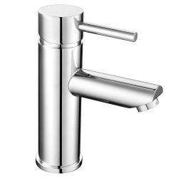 Series 2 Mono Basin Mixer Tap with Push Button Waste Single Handle
