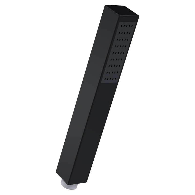 Matt Black Minimalist Square Shower Handset