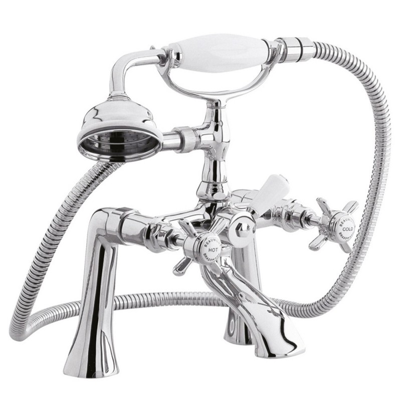 Beaumont 1/2 Bath Shower Mixer Tap Pillar Mounted Beaumont 1/2 Bath Shower Mixer Tap Pillar Mounted
