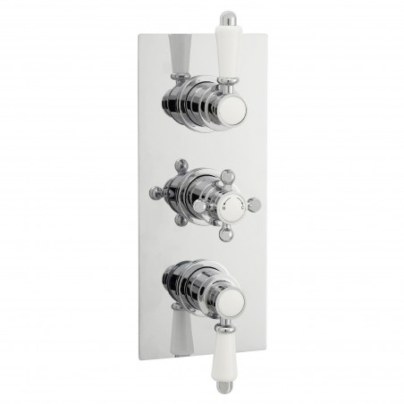 Victorian Triple Thermostatic Shower Valve