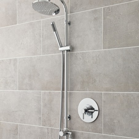 Dual Concealed Thermostatic Shower Valve