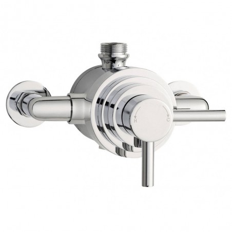 Dual Exposed Thermostatic Shower Valve