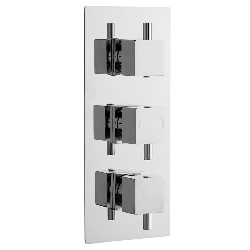 Series L Concealed Shower Valve Triple Handle Series L Concealed Shower Valve Triple Handle