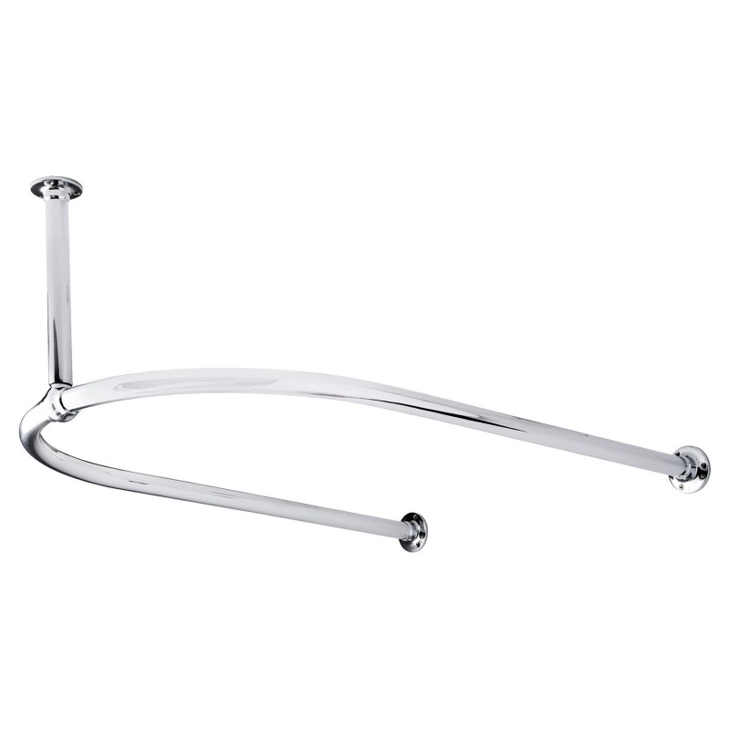 U Shaped Shower Curtain Rail