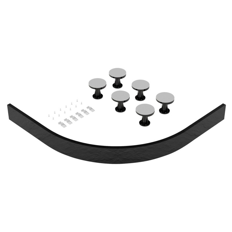 Slate Grey Trays Leg & Plinth Set Suitable for 700-900 Quad & Offset Trays