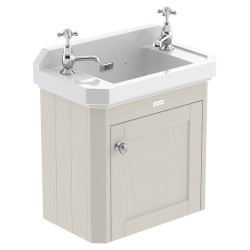Old London 515mm Wall Hung Cabinet & Basin - Timeless Sand