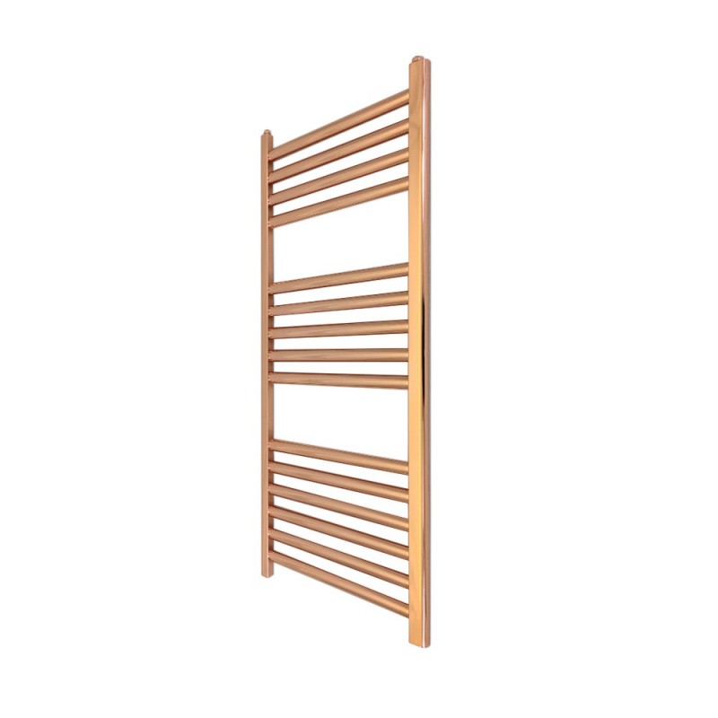 Straight Copper Towel Rail - 300 x 800mm