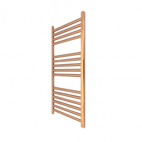 Straight Copper Towel Rail - 300 x 800mm