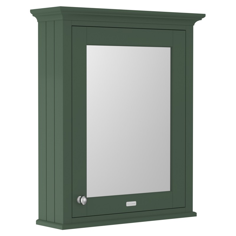 Old London Hunter Green 600mm Mirror Cabinet - Hunter Green Old London Hunter Green 600mm Mirror Cabinet - Hunter Green