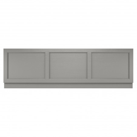 1800mm Old London Front Bath Panel - Storm Grey