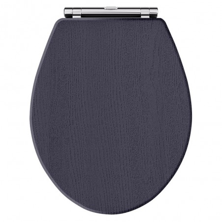 Old London Rhyther Twilight Blue Traditional Toilet Seat