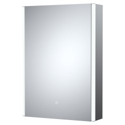 Pavo LED 1 Door Mirror Cabinet 500 x 700mm