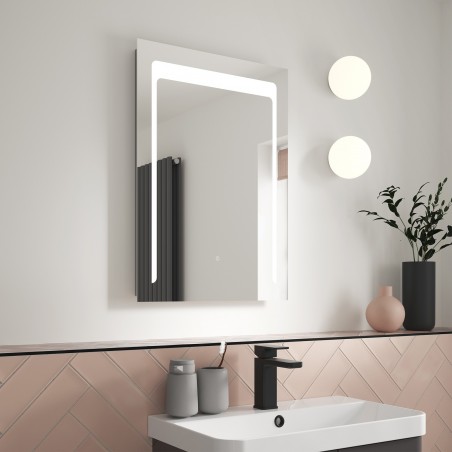 Touch Sensor LED Mirror 500 x 700mm