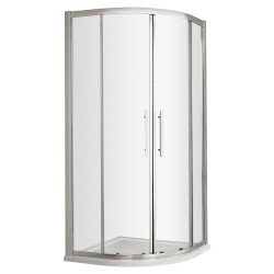 Apex Chrome Quadrant Shower Enclosure 1000x1000mm