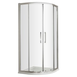 Apex Chrome Quadrant Shower Enclosure 1000 x 1000mm