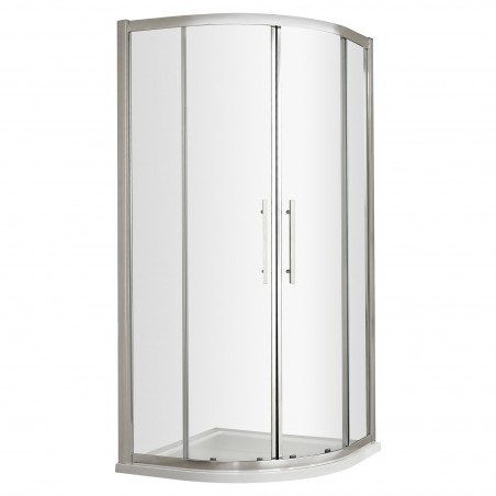 Apex Chrome Quadrant Shower Enclosure 900x900mm