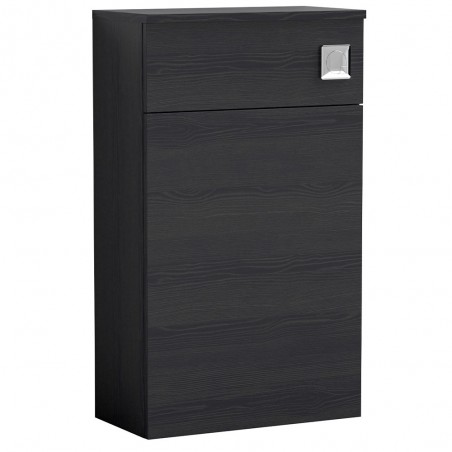 Athena 500mm WC Unit - Charcoal Black Woodgrain