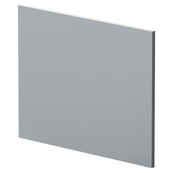 700mm Square Shower Bath End Panel - Satin Grey