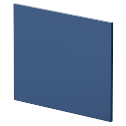 700mm Square Shower Bath End Panel - Satin Blue