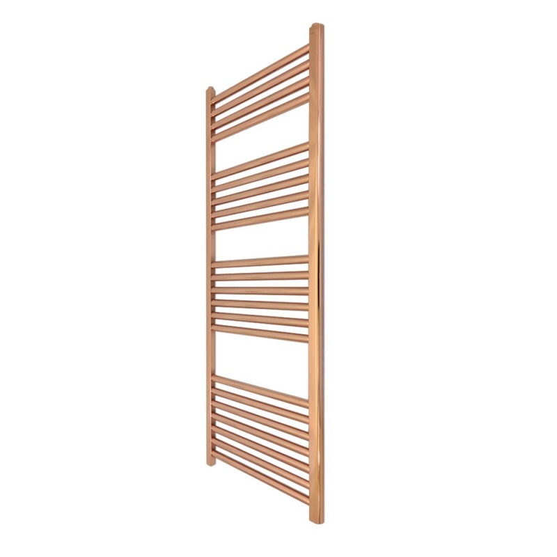 Straight Copper Towel Rail - 300 x 1200mm