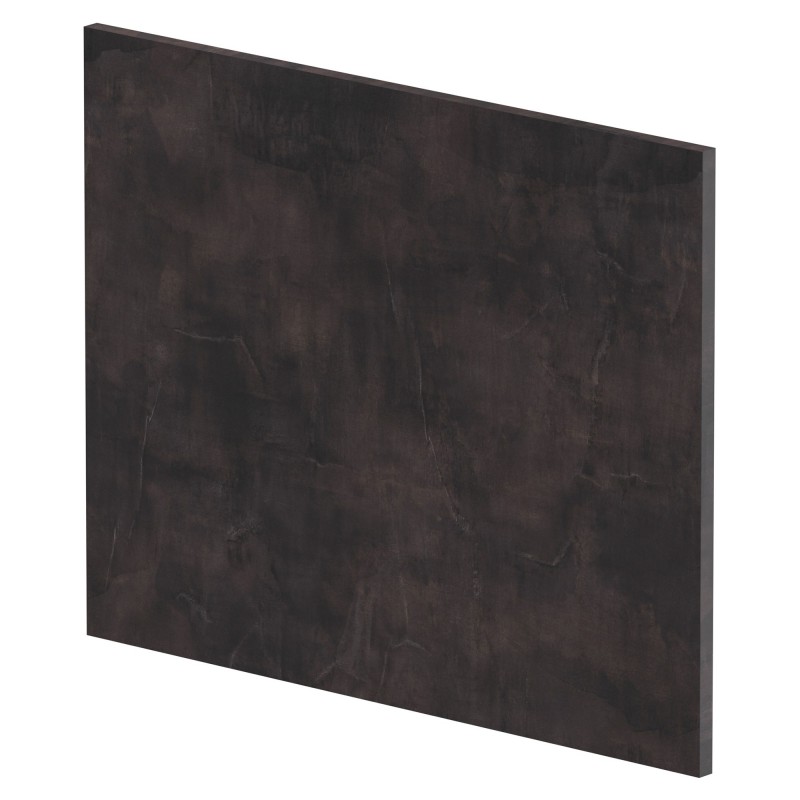 Havana Shower Bath End Panel 520mm H x 700mm W - Metallic Slate
