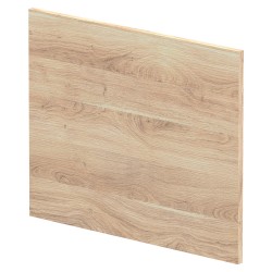 700mm Square Shower Bath End Panel - Bleached Oak