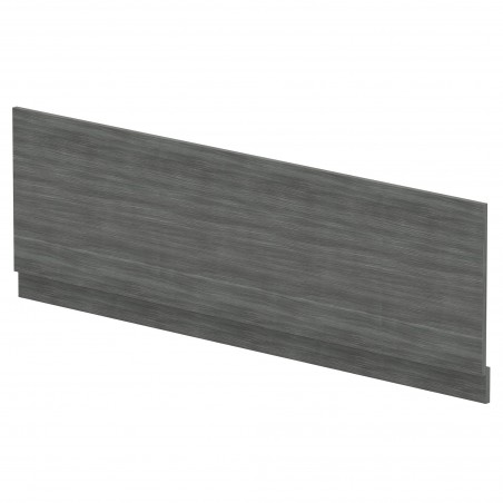 1700mm Front Bath Panel - Anthracite Woodgrain