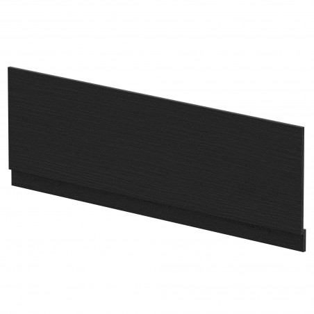 1700mm Front Bath Panel - Charcoal Black Woodgrain