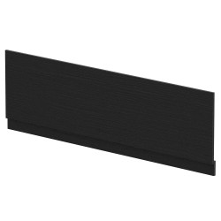 1800mm Front Bath Panel - Charcoal Black Woodgrain