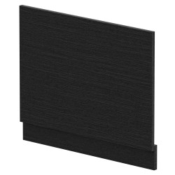 700mm End Bath Panel - Charcoal Black Woodgrain