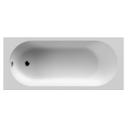Otley Round Single Ended Rectangular Bath 1675mm x 700mm - Acrylic