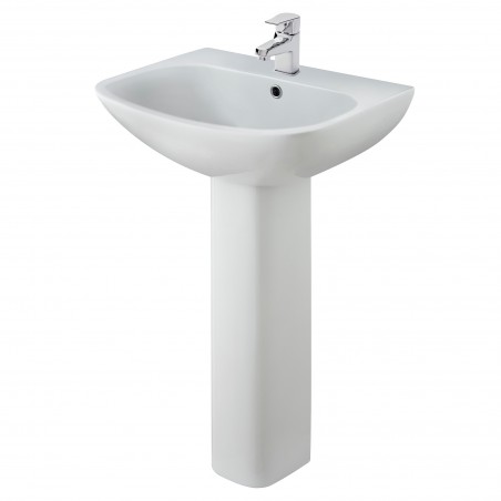 Ava 545mm Basin & Pedestal