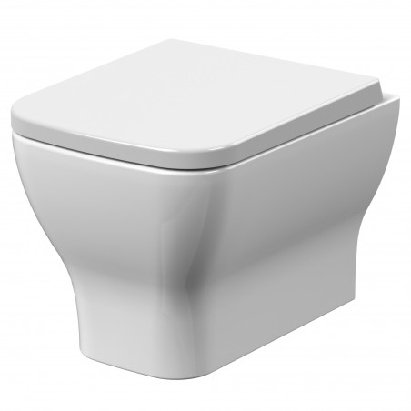 Ava Wall Hung Toilet Pan - Soft Close Seat