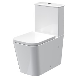 Ava Rimless Toilet Pan, Cistern & Seat