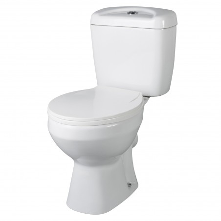 Melbourne Toilet Pan with Cistern and Toilet Seat