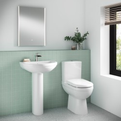 Ivo Comfort Height Close Coupled Toilet Pan and Cistern