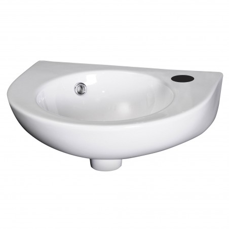 Round 430mm Wall Hung Basin