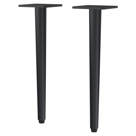 Wall Hung Vanity Decorative Leg Set - Matt Black