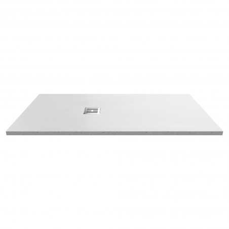 White Slate Slimline Rectangular Shower Tray 1600 x 800mm