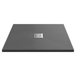 Grey Slate Slimline Square Shower Tray 900 x 900mm
