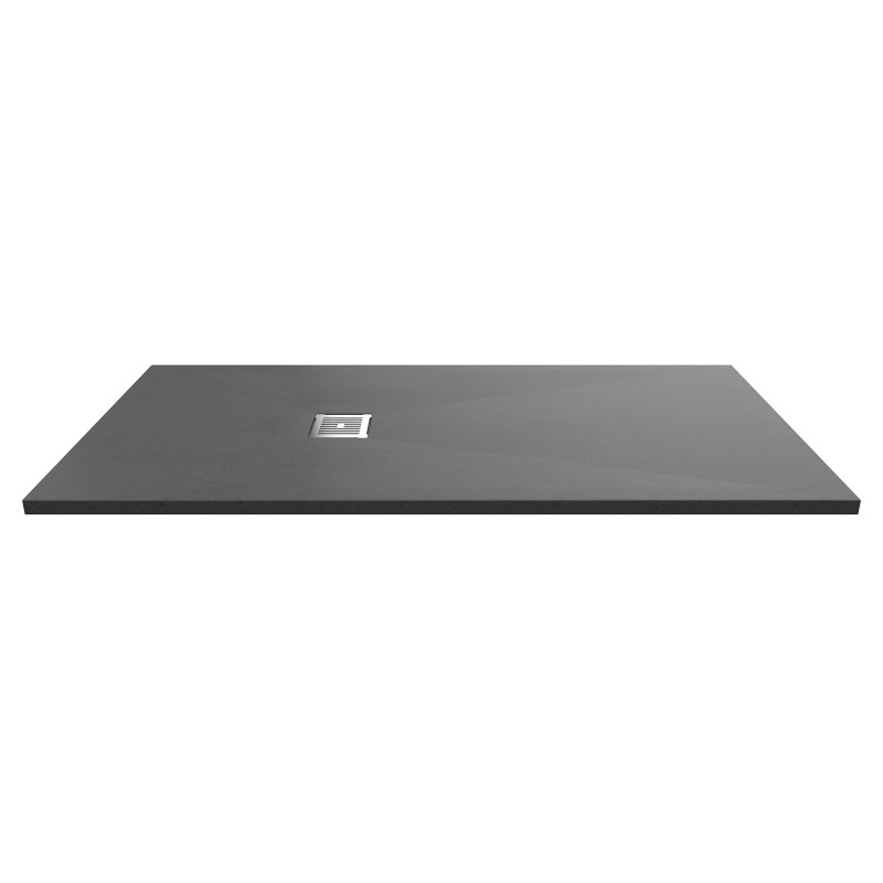 Grey Slate Slimline Rectangular Shower Tray 1700 x 800mm