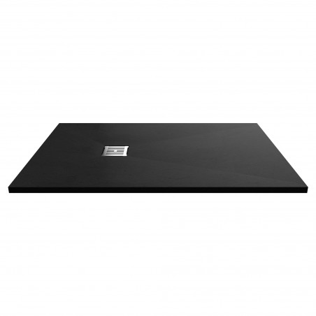 Black Slate Slimline Rectangular Shower Tray 1400 x 900mm