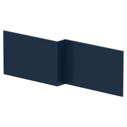 1700mm Square Shower Front Bath Panel - Midnight Blue