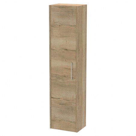 Juno Autumn Oak Wall Hung 350 x 1433mm Bathroom Cabinet