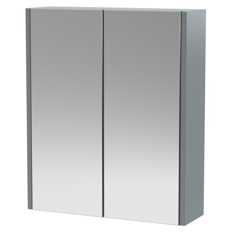 Juno Coastal Grey 600mm Mirror Cabinet Juno Coastal Grey 600mm Mirror Cabinet