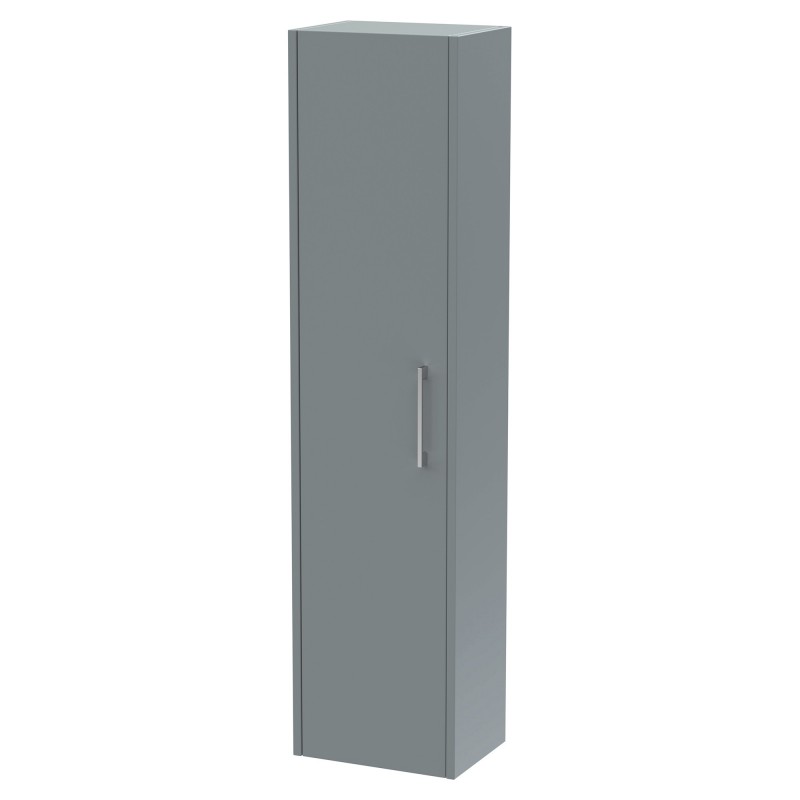 Juno Coastal Grey Wall Hung 350 x 1433mm Bathroom Cabinet Juno Coastal Grey Wall Hung 350 x 1433mm Bathroom Cabinet