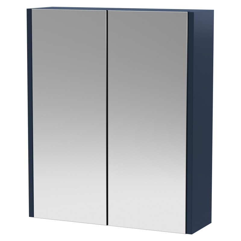 Juno 600mm Mirror Cabinet - Midnight Blue Juno 600mm Mirror Cabinet - Midnight Blue