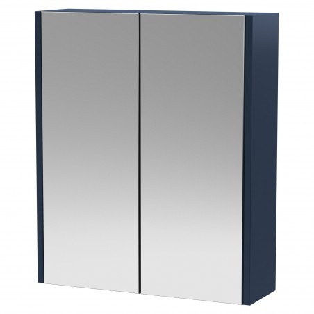 Juno 600mm Mirror Cabinet - Midnight Blue