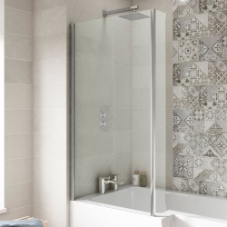 Quattro Bath Screen 805mm x 1435mm - Insitu