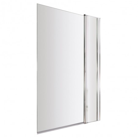 Square Bath Screen With Fixed Panel 1005mm x 1435mm